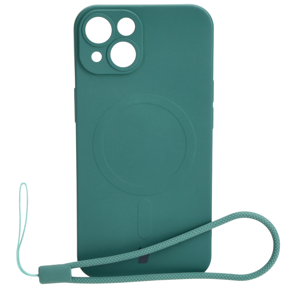 Etui z pierścieniem magnetycznym Bizon Case Silicone Magnetic do Apple iPhone 14